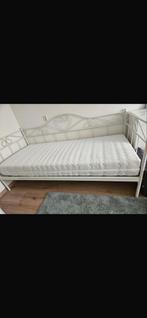 Metalen bed 200x90 + matras – Leen Bakker – niet gebruikt, Huis en Inrichting, Slaapkamer | Bedden, Ophalen, 90 cm, Eenpersoons