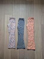 3x flaired broek broekje legging bloemetjes mt 110, Ophalen of Verzenden, Zo goed als nieuw, Meisje, Broek