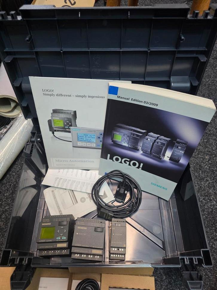 Siemens LOGO! Starter Kit - Compleet!, Hobby en Vrije tijd, Elektronica-componenten, Ophalen of Verzenden