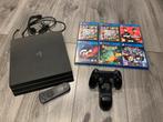 PlayStation 4 Pro 1TB + Games, Ophalen, 1 TB, Met 1 controller, Pro