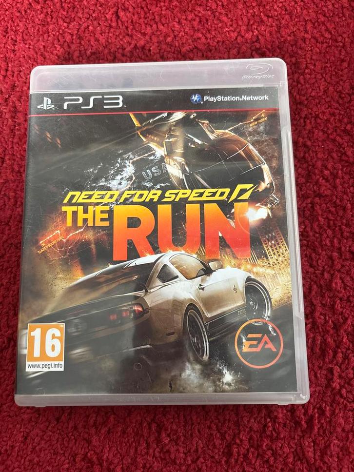 Need for Speed: The Run - PS3 Racegame, Spelcomputers en Games, Games | Sony PlayStation 3, Gebruikt, Racen en Vliegen, 1 speler