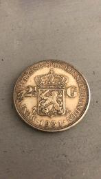 Oude rijksdaalder uit 1931 zilver, Postzegels en Munten, Munten | Nederland, Ophalen of Verzenden, Koningin Wilhelmina, 2½ gulden