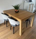 Uitschuifbare eettafel - Extendable dining table, 50 tot 100 cm, 150 tot 200 cm, Gebruikt, Rechthoekig
