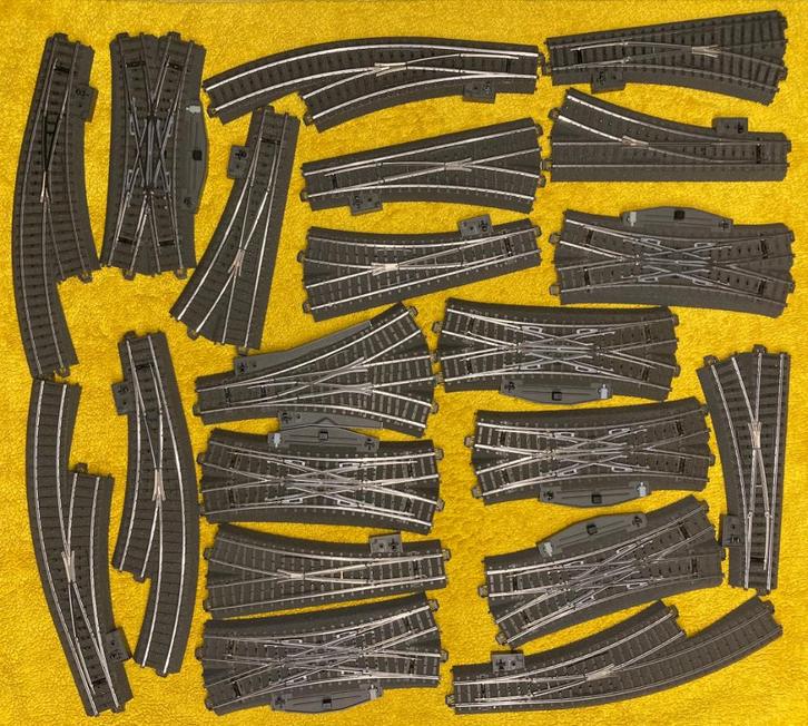 Märklin C-rails, 24611, 24612, 20671, 20672, 24630.., Hobby en Vrije tijd, Modeltreinen | H0, Gebruikt, Rails, Wisselstroom, Märklin