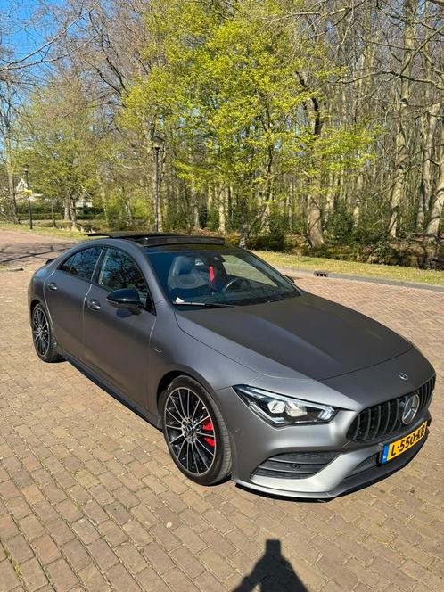 Mercedes-Benz CLA 180 7G-DCT 2021 Magno-Grey (Matgrijs), Auto's, Mercedes-Benz, Particulier, CLA, ABS, Achteruitrijcamera, Airbags
