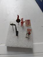 Diverse speldjes: Veronica, Volendam, Flipje, VARA, Saxofoon, Ophalen of Verzenden, Gebruikt, Overige onderwerpen, Speldje of Pin