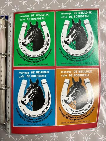 STICKERS CAFE’S DISCO DANCING H STICKERS  beschikbaar voor biedingen