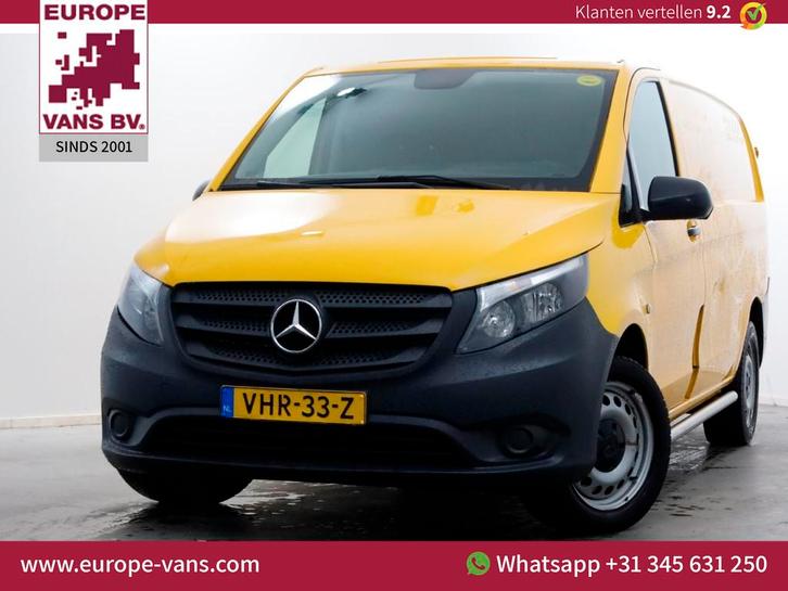 Mercedes-Benz eVito Lang 41 kWh Airco SOH 92,6% 12-2020, Auto's, Bestelauto's, Bedrijf, Te koop, ABS, Airbags, Airconditioning