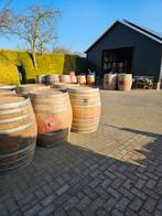 Regentonnen ijsbad bloembakken regenton bloembakken, 150 liter of meer, Ophalen of Verzenden, Zo goed als nieuw, Hout
