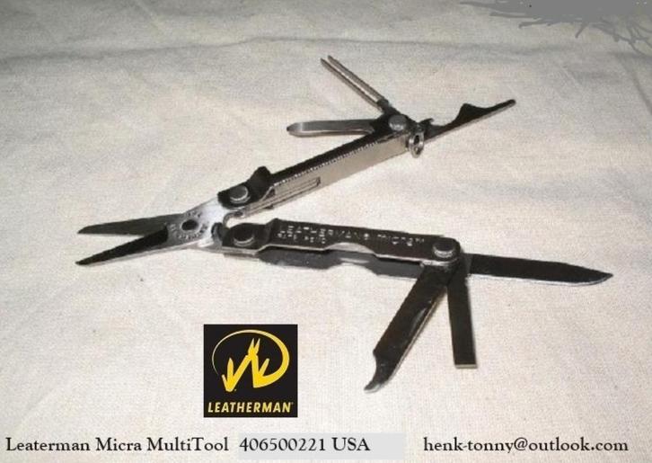 T.k.a. Leatherman Micra MultiTool 1996, Caravans en Kamperen, Kampeergereedschap, Nieuw, Ophalen of Verzenden