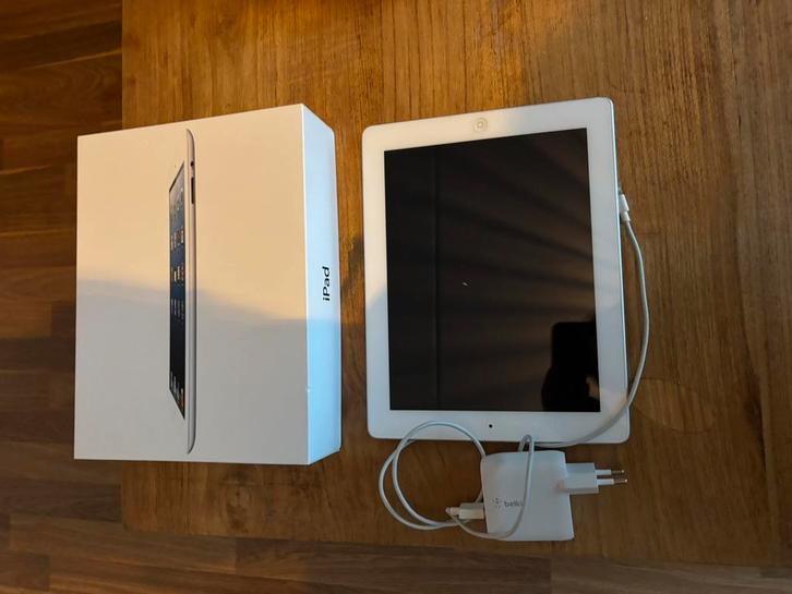 Apple iPad Retina display, Computers en Software, Apple iPads, Overige modellen, 10 inch, 16 GB, Wit, Ophalen of Verzenden
