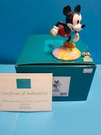 Wdcc Disney Mickey Milennium membership met doos en coa, Verzamelen, Ophalen of Verzenden, Mickey Mouse, Zo goed als nieuw, Beeldje of Figuurtje