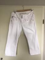 Witte 3/4 dames jeans, maat 31., W30 - W32 (confectie 38/40), Ophalen of Verzenden, Wit, Zo goed als nieuw