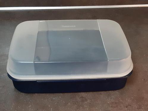 Tupperware variadoos / voorraad doos groot donkerblauw, Huis en Inrichting, Keuken | Tupperware, Ophalen of Verzenden