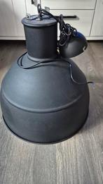 Industriële Hanglamp - Zwart, Huis en Inrichting, Lampen | Hanglampen, Ophalen, Zo goed als nieuw, Metaal, Minder dan 50 cm