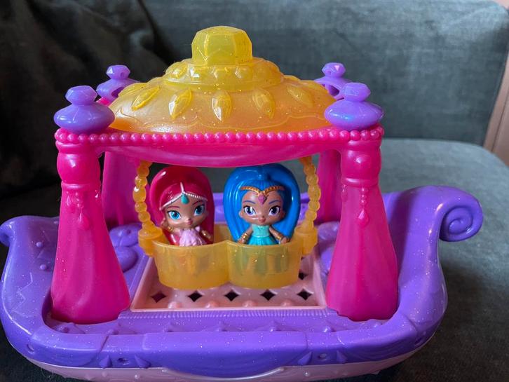 Shimmer & Shine Badspeelgoed – Boot met Schommel, Kinderen en Baby's, Speelgoed | Badspeelgoed, Zo goed als nieuw, Ophalen of Verzenden