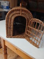 Rieten reis kattenmand., Dieren en Toebehoren, Kattenmanden, Ophalen, Zo goed als nieuw, Riet