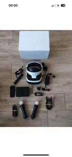 PlayStation VR Headset + Move Controllers - Zo goed als nieu, Spelcomputers en Games, Virtual Reality, Ophalen of Verzenden, Zo goed als nieuw