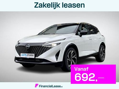 Nissan Qashqai 1.3 MHEV Xtronic Tekna Plus, Auto's, Nissan, Bedrijf, Lease, Financial lease, Qashqai, 360° camera, ABS, Adaptive Cruise Control