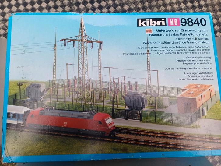 Kibri 9840 DB Unterwerk Baden-Baden., Hobby en Vrije tijd, Modeltreinen | H0, Zo goed als nieuw, Brug, Tunnel of Gebouw, Gelijkstroom of Wisselstroom