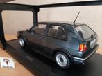 Volkswagen Golf II CL 1988 grijs metallic van Norev 1:18, Auto, Norev, Ophalen of Verzenden, Norev
