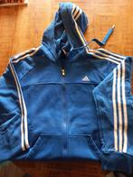 Adidas hoody te koop, Kleding | Heren, Sportkleding, Maat 52/54 (L), Blauw, Ophalen of Verzenden, Zo goed als nieuw