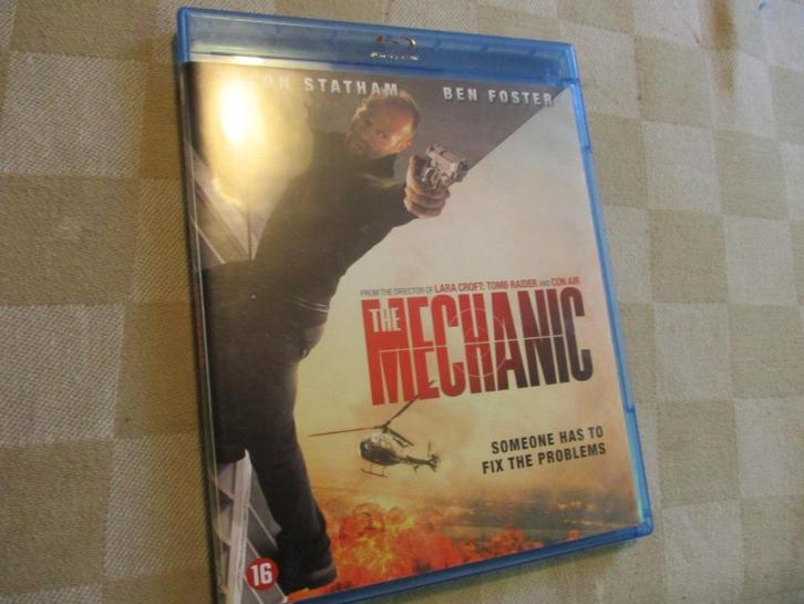 blu ray actiefilm nieuw the Mechanic met Jason Statham, Cd's en Dvd's, Blu-ray, Nieuw in verpakking, Actie, Ophalen of Verzenden