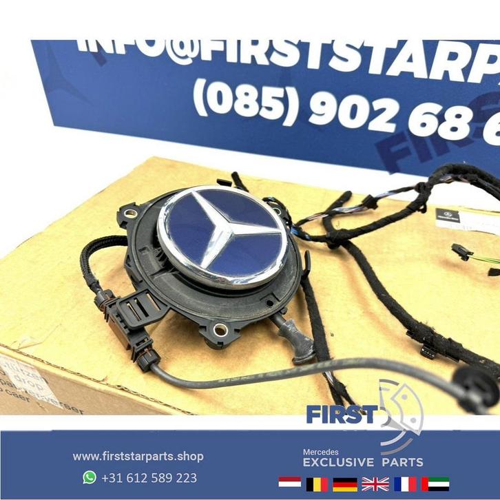 W238 ACHTERKLEP LOGO ACHTERUITRIJCAMERA MOTOR + HOUDER Merce, Auto-onderdelen, Elektronica en Kabels, Mercedes-Benz, Gebruikt