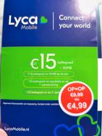 NL Lyca prepaid simkaart (actief) 1000st. (EU roaming), Ophalen of Verzenden, Nieuw, KPN, Prepaidkaart