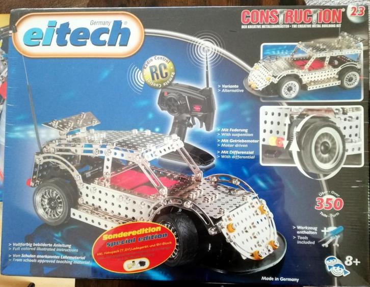 EITECH bouwdoos Car Construct 23 Remote Control SP. edition, Hobby en Vrije tijd, Modelbouw | Radiografisch | Auto's, Nieuw, Onderdeel