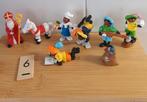 Sint, paard en pietjes poppetjes 8 delig, Sinterklaas, Ophalen of Verzenden, Zo goed als nieuw