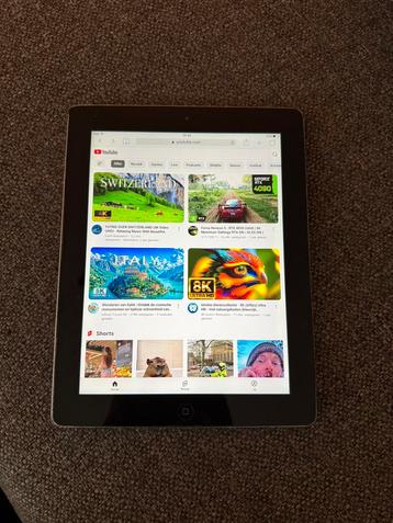 Apple iPad 4 16GB Wifi zwart beschikbaar voor biedingen