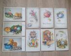 9 x Pasen / Paasfeest ongelopen, Ophalen of Verzenden, 1940 tot 1960, Ongelopen, Feest(dag)