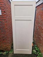 Dichte paneeldeur jaren 30, Doe-het-zelf en Verbouw, Deuren en Horren, Ophalen, Gebruikt, Minder dan 80 cm, Binnendeur