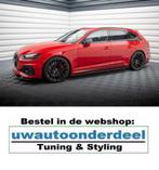 Maxton Design Spoiler Splitter Lip Voor Audi RS4 B9 Facelift