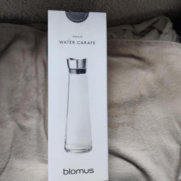 Amilio waterkaraf van Blomus, Huis en Inrichting, Keuken | Servies, Nieuw, Overige typen, Overige stijlen, Glas, Ophalen