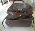 2 x weekend/reistas in uitst. staat (1 x Bijenkorf 1 x JUMP), 40 tot 60 cm, 30 cm of meer, Gebruikt, Bruin