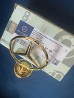 MERCEDES BENZ STER RVS GOLD NU 21,50 MET LAUWERKRANS, Ophalen of Verzenden, Nieuw