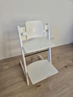 Stokke Tripp Trap stoel wit, Ophalen, Gebruikt, Meegroeistoel