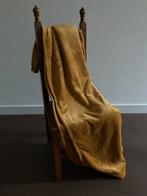 Plaid Woondeken Okergeel., Ophalen of Verzenden, Zo goed als nieuw