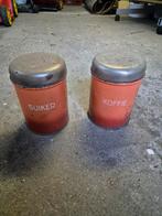 Vintage Koffie en Suiker Potten, Huis en Inrichting, Ophalen, Gebruikt