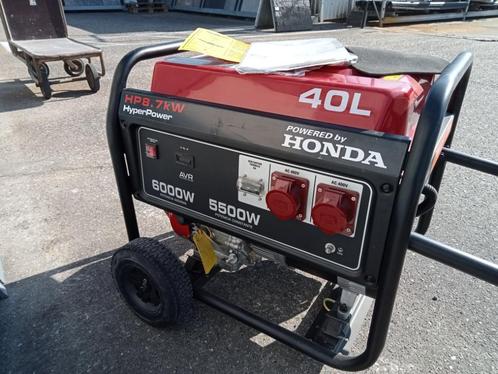 aggregaat Honda Hyperpower 8.7kw GX390, Zakelijke goederen, Machines en Bouw | Aggregaten, Ophalen of Verzenden