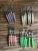 Vintage Cocktail Prikkers met Bloemmotief, Ophalen of Verzenden