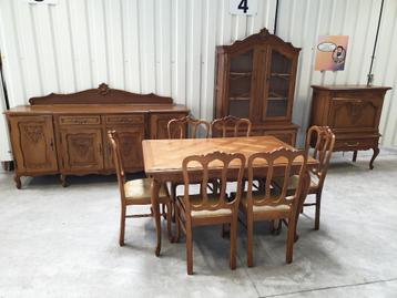Prachtige complete Queen Ann Stijl eetkamer. Levering. beschikbaar voor biedingen