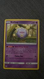 Pokémon kaart koffing, Ophalen of Verzenden, Zo goed als nieuw