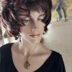 Eengrote silvere hanger Carneool 5 x 3 cm, Nieuw, Ophalen of Verzenden, Steen of Mineraal, Overige kleuren