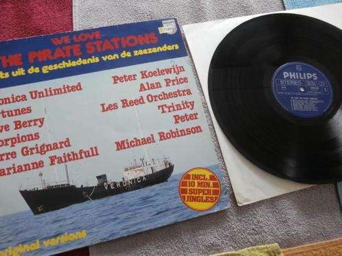 We Love The Pirate Stations - Various Artists., Cd's en Dvd's, Vinyl | Verzamelalbums, Pop, 12 inch, Ophalen of Verzenden