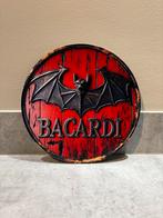 Nieuw metalen reclame wandbordje Bacardi Mancave Bar Café, Ophalen of Verzenden, Zo goed als nieuw, Reclamebord