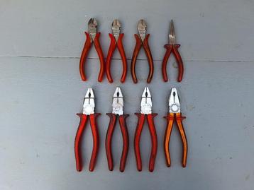8x Knipex VDE tang beschikbaar voor biedingen