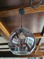 6 glazen bol lampen    1 lange hanglamp, Huis en Inrichting, Lampen | Hanglampen, Gebruikt, Ophalen of Verzenden